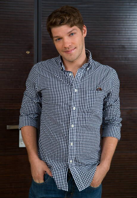 Hot american guys strongman Bridger Watts and well-built Chris Blades have a good anal sex