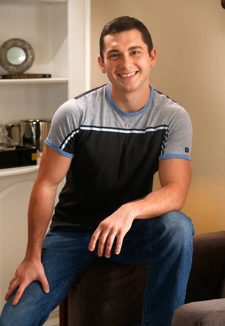 Sexy Jj Knight, Johnny Riley and Mark Long make a love