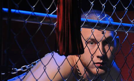 American pornstars hunky guy Rod Daily and beefcake Cody Allen in cock sucking scene