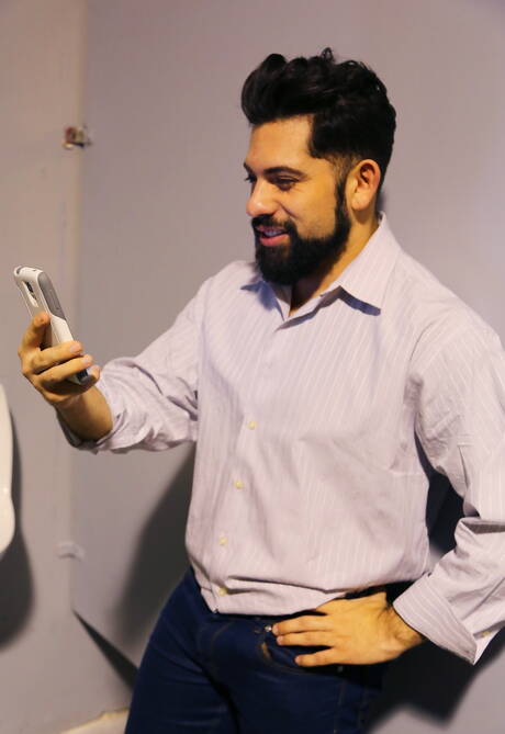 Latino hot bear Fernando Del Rio and american hairy bear Alessandro Del Toro have anal sex