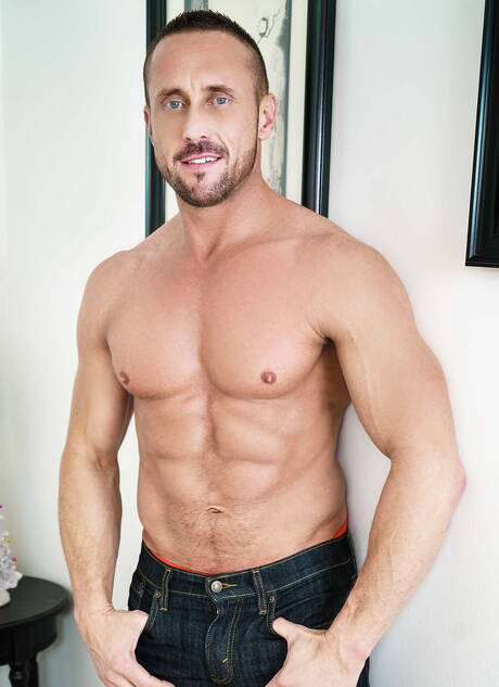 Two american boys hunky guy Myles Landon and well-built Jake Porter have a hot couple scene