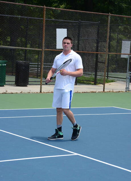 American tough guy Jake Wilder and  Dustin Tyler in hard anal sex outdoor