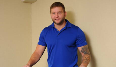 Connor Maguire, Connor Kline, Colby Jansen, Braden in hot groupsex outside