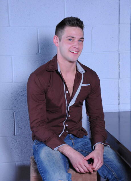 Hot americans, muscular Zeb Atlas and otter Duncan Black have a good sex