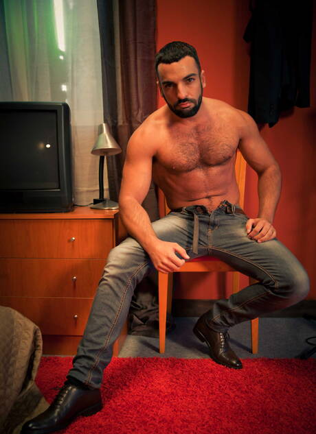 Russian well-built Dato Foland and spanish stud Abraham Al Malek in hard anal sex