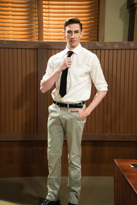 Nice american buddies beefy Trevor Laster and stud Jack Hunter in hot homosexual scene