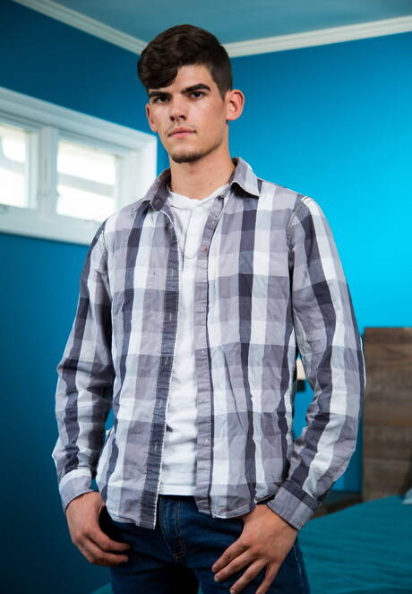 American hunk Justin Matthews and muscular Jayden Smith in hot anal sex