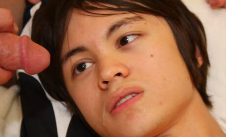 Beautiful boy Shawn Fox and american hot twink Roxy Red have anal sex