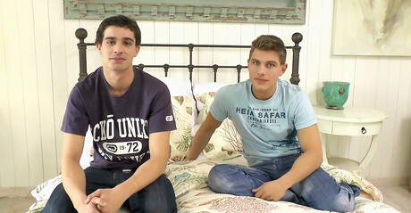 Hot czech dudes young dude Paul Valery and strongman Roger Lambert have a hot sex