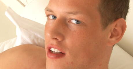 Czech superstud Brian Jovovich having a pleasure in shower