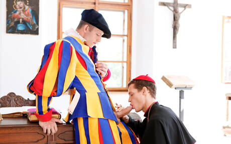 Kevin, Gino Mosca, Joel, Zac, Claude Sorel, Jean-Daniel in hot groupsex scene outside