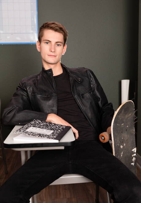 Dakota Payne, Jack Bailey, Carter DelRey, Trevor in hot suck and fuck scene