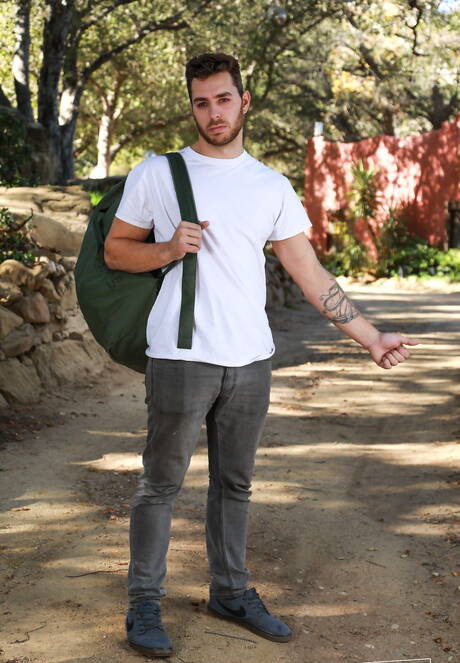 Hot american guys muscular Dante Colle and beefcake Carter Woods fuck after blowjob