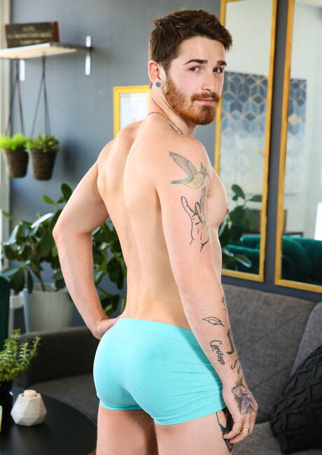 Pretty american guys stud Paul Canon and twink Nick Milani in hot anal sex