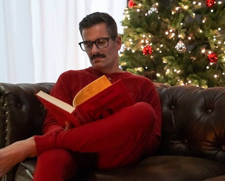 Famous americans, superstud Mitch Cox and young boy Austin Young drilling an ass