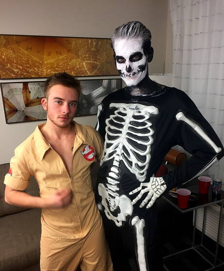 Luke Hudson and Zack Grayson have a hot couple FTM sex