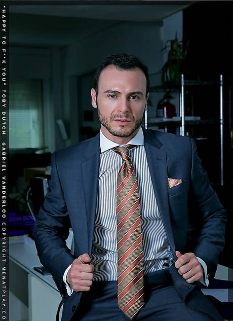 Spanish superstud Gabriel Vanderloo and dutch strongman Toby Dutch in hot ass fuck action