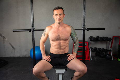 Derek Bolt, Kane Fox and Derek Kage drilling an ass