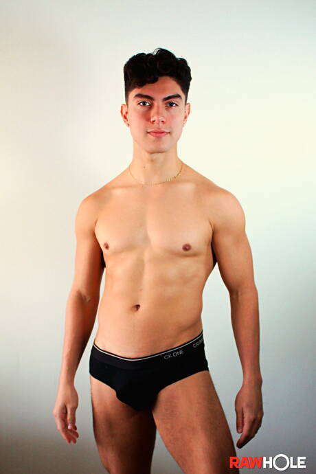 Latin superstud Alfonso Osnaya and husky guy Axeloon have a hot couple sex