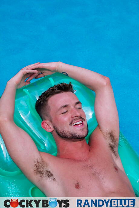 Hot american dudes bull Derek Kage and beautiful boy Lane Colten fuck ass after sucking dick at the pool