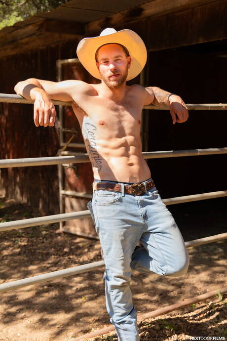 Nice american guys stud Carter Woods and young Cody Seiya fuck ass after sucking dick in kitchen