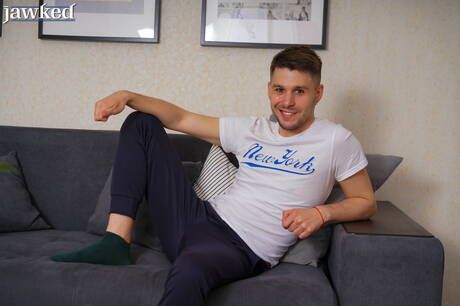 Russian beautiful boy Dmitry Osten posing naked